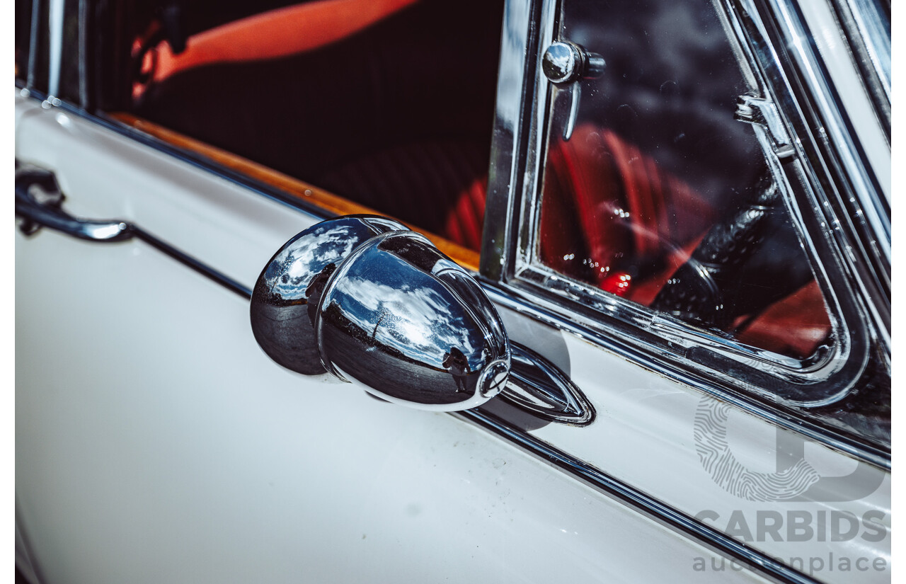 1/1964 Jaguar S-Type 3.4 4d Sedan White 4.2L Converted