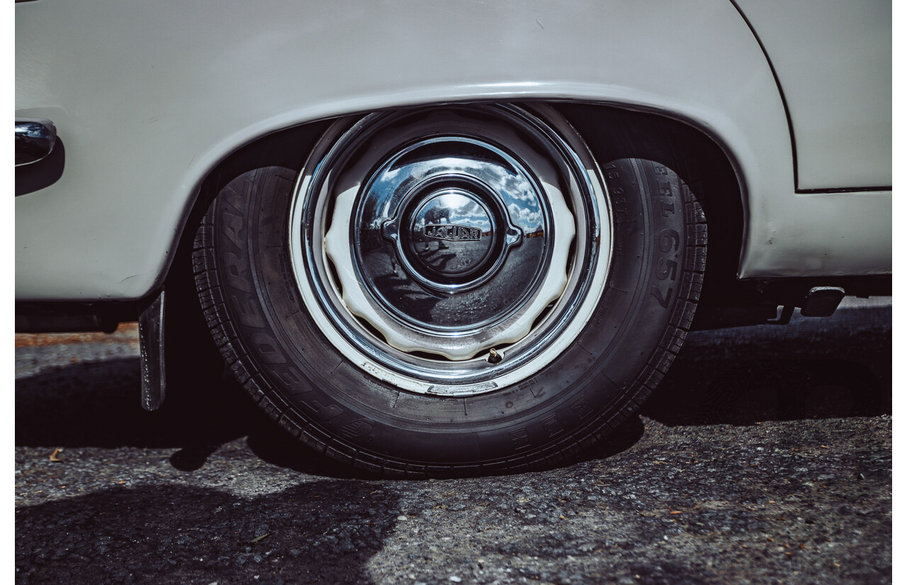 1/1964 Jaguar S-Type 3.4 4d Sedan White 4.2L Converted