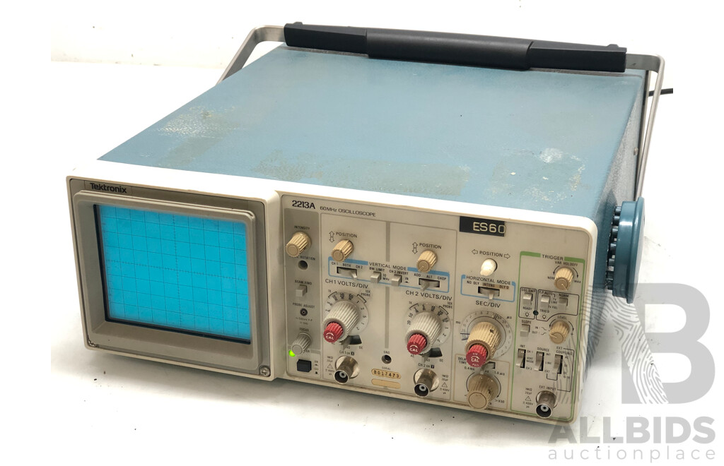Tektronix 2213A 20MHz Dual Channel - Lot 1596839 | ALLBIDS