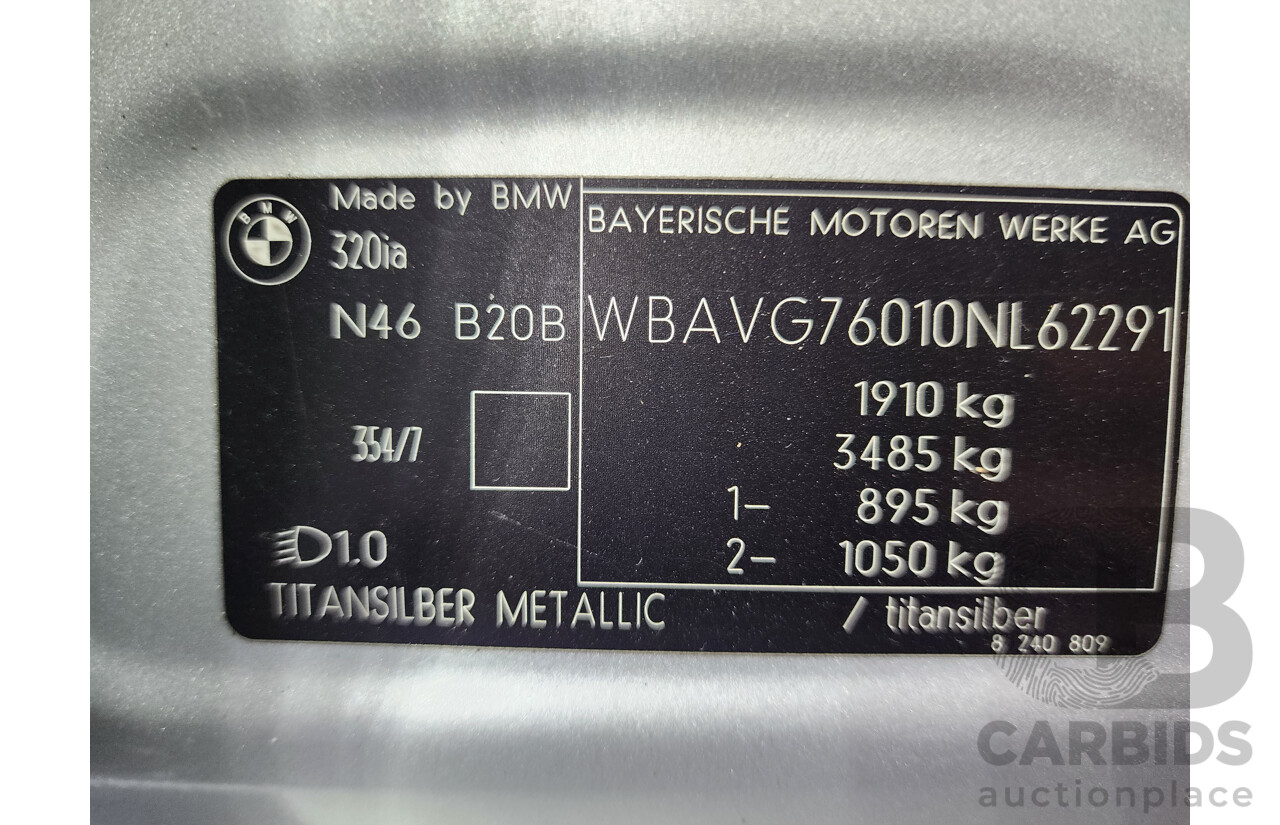 2/2008 Bmw 3 20i Executive E90 08 UPGRADE 4d Sedan Silver 2.0L