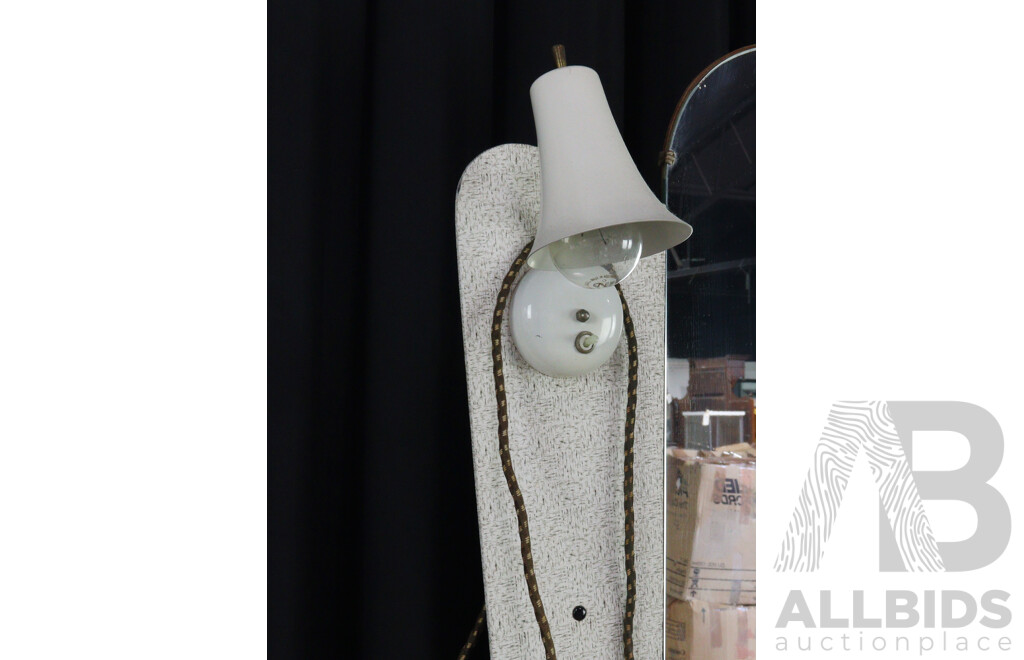 Vintage Birdseye Maple Mirrored Back Step Side Dresser by Maifern