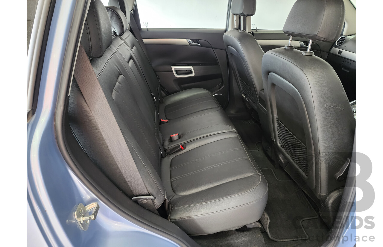 5/2015 Holden Captiva 5 LTZ (awd) CG MY15 4d Wagon Blue 2.2L