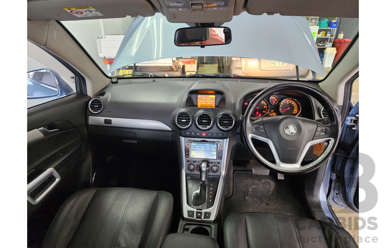 5/2015 Holden Captiva 5 LTZ (awd) CG MY15 4d Wagon Blue 2.2L