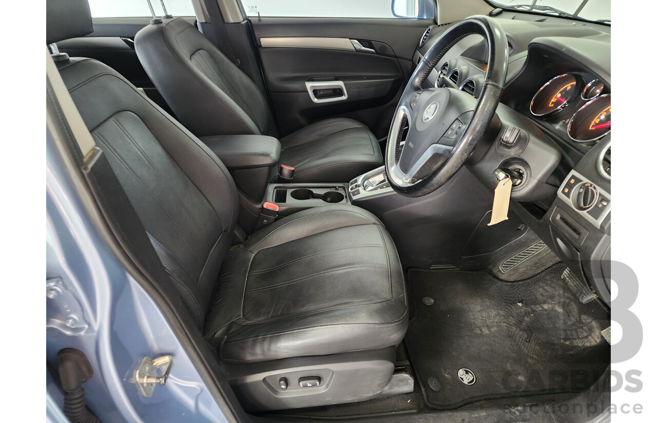 5/2015 Holden Captiva 5 LTZ (awd) CG MY15 4d Wagon Blue 2.2L