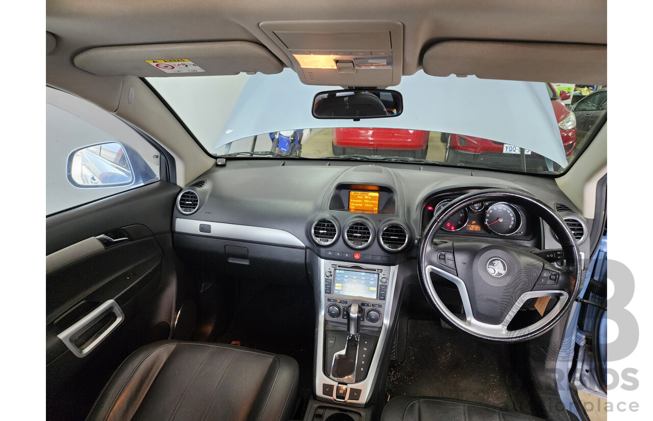 5/2015 Holden Captiva 5 LTZ (awd) CG MY15 4d Wagon Blue 2.2L