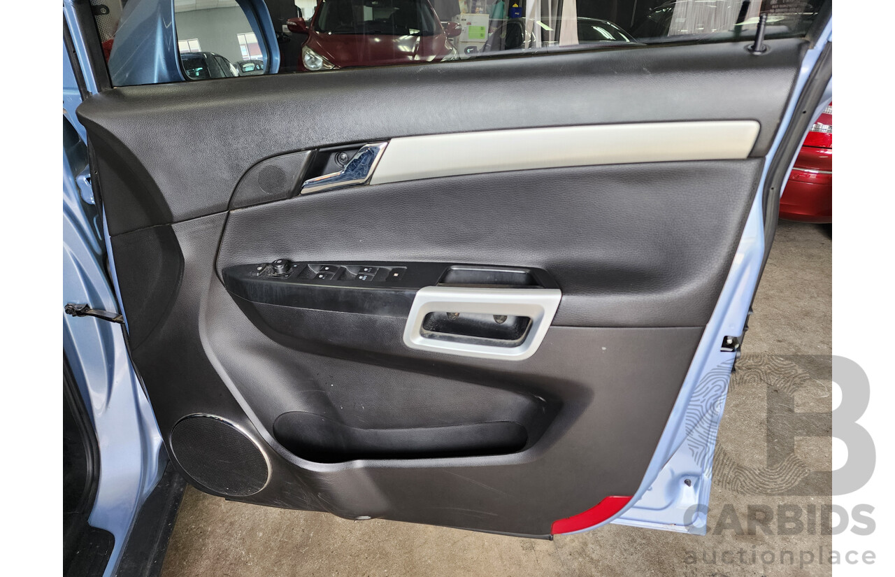 5/2015 Holden Captiva 5 LTZ (awd) CG MY15 4d Wagon Blue 2.2L