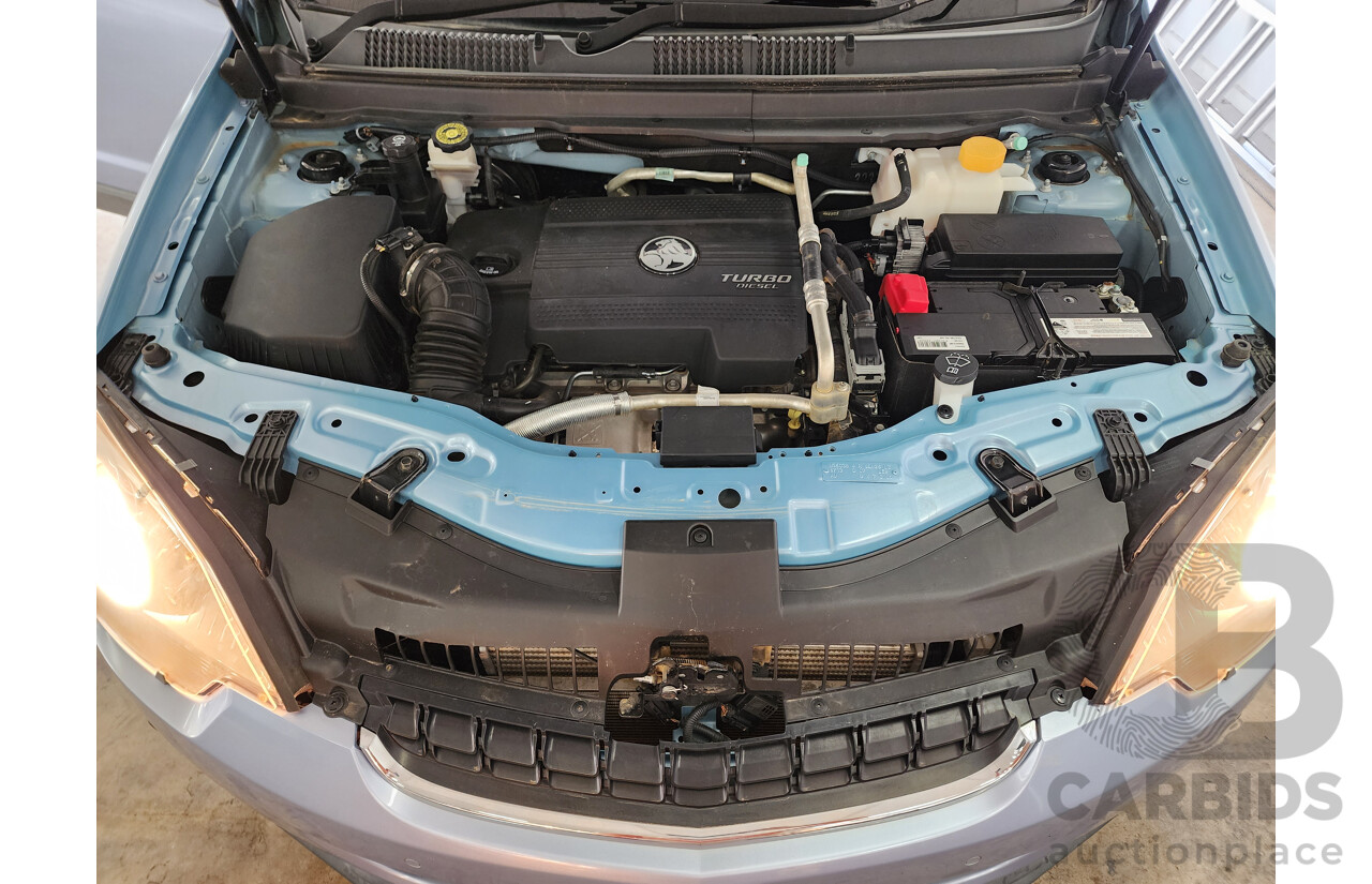 5/2015 Holden Captiva 5 LTZ (awd) CG MY15 4d Wagon Blue 2.2L