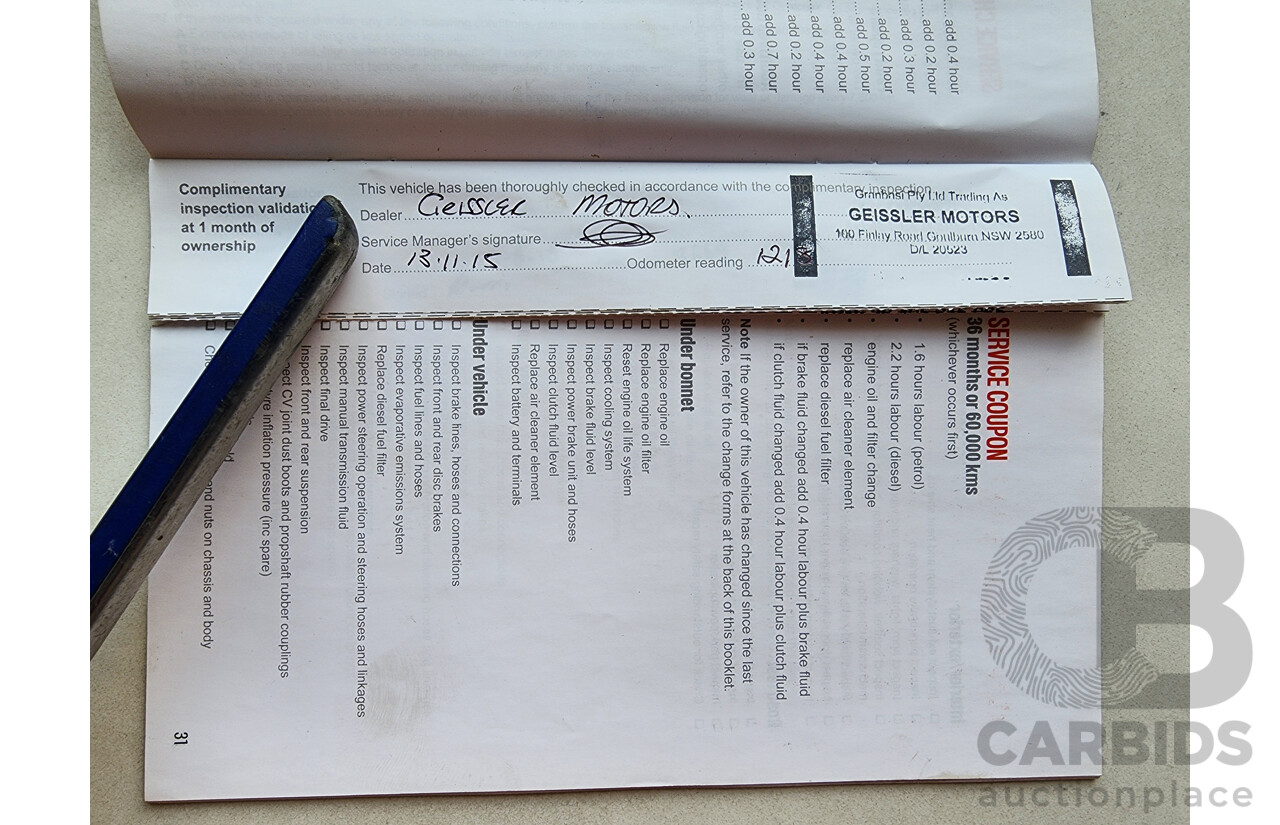 5/2015 Holden Captiva 5 LTZ (awd) CG MY15 4d Wagon Blue 2.2L