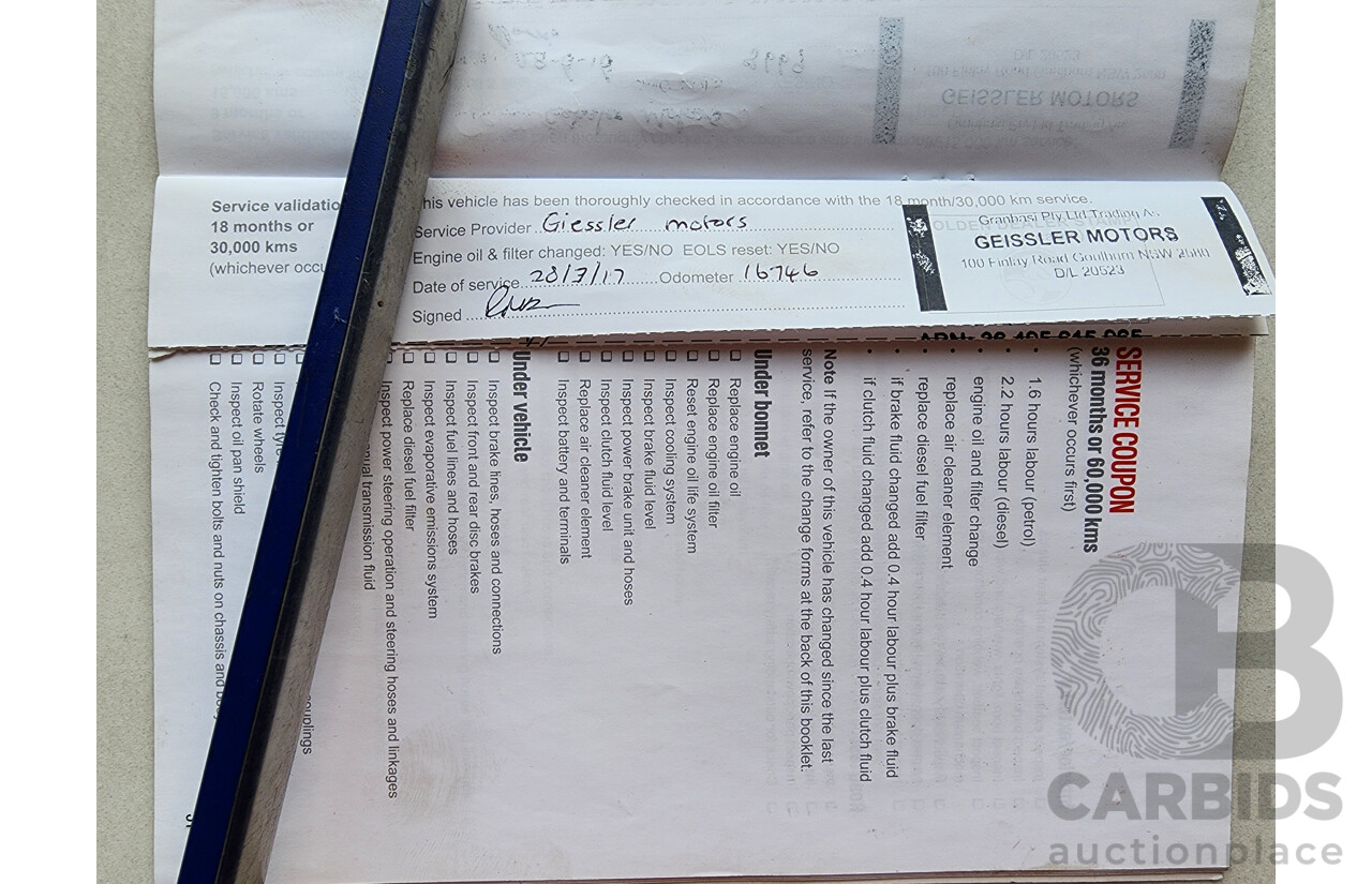 5/2015 Holden Captiva 5 LTZ (awd) CG MY15 4d Wagon Blue 2.2L