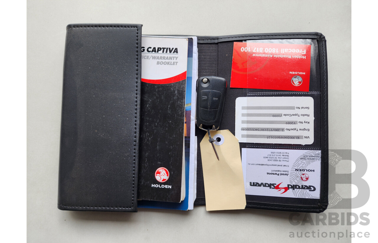 5/2015 Holden Captiva 5 LTZ (awd) CG MY15 4d Wagon Blue 2.2L