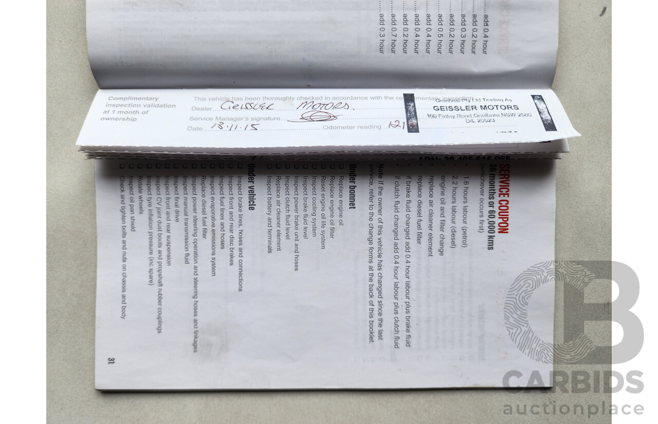 5/2015 Holden Captiva 5 LTZ (awd) CG MY15 4d Wagon Blue 2.2L