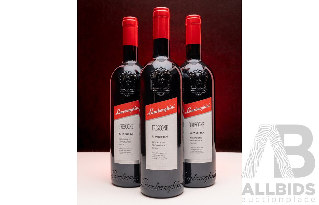 Lamborghini Trescone Cabernet Merlot Sangiovese 750ml - Case of 6 Bottles - Total RRP $948