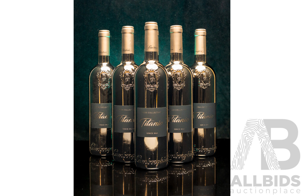 Lamborghini Luxe Titanio Cabernet Sauvignon Sangiovese 750ml - Case of Six Bottles - RRP $1,294