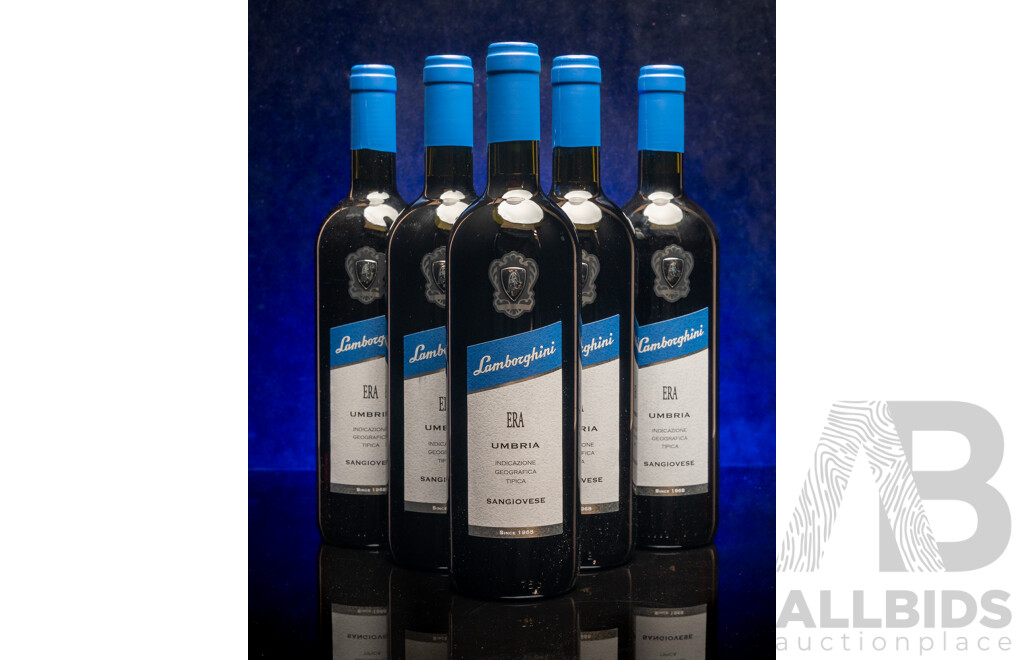 Lamborghini Era Sangiovese 750ml - Case of Six Bottles - RRP $1,008
