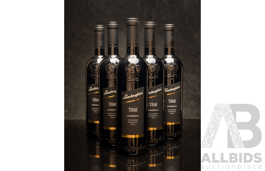 Lamborghini Torami Cabernet Sauvignon Sangiovese 750ml - Case of Six Bottles - RRP $1,068