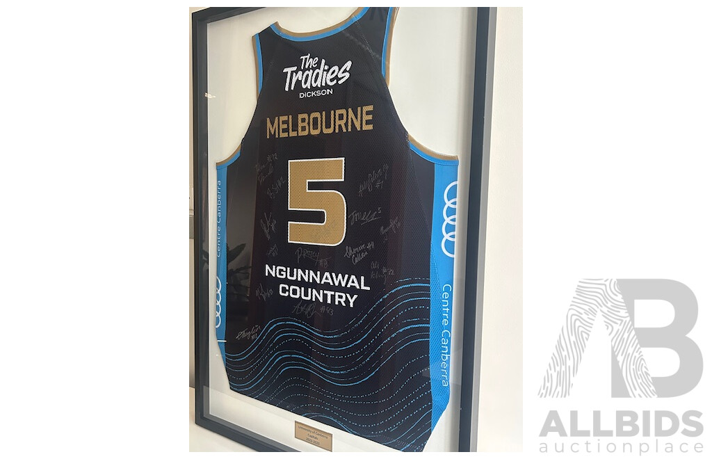 Signed Number 5 University of Canberra Capitals 2023 - 2024 Season