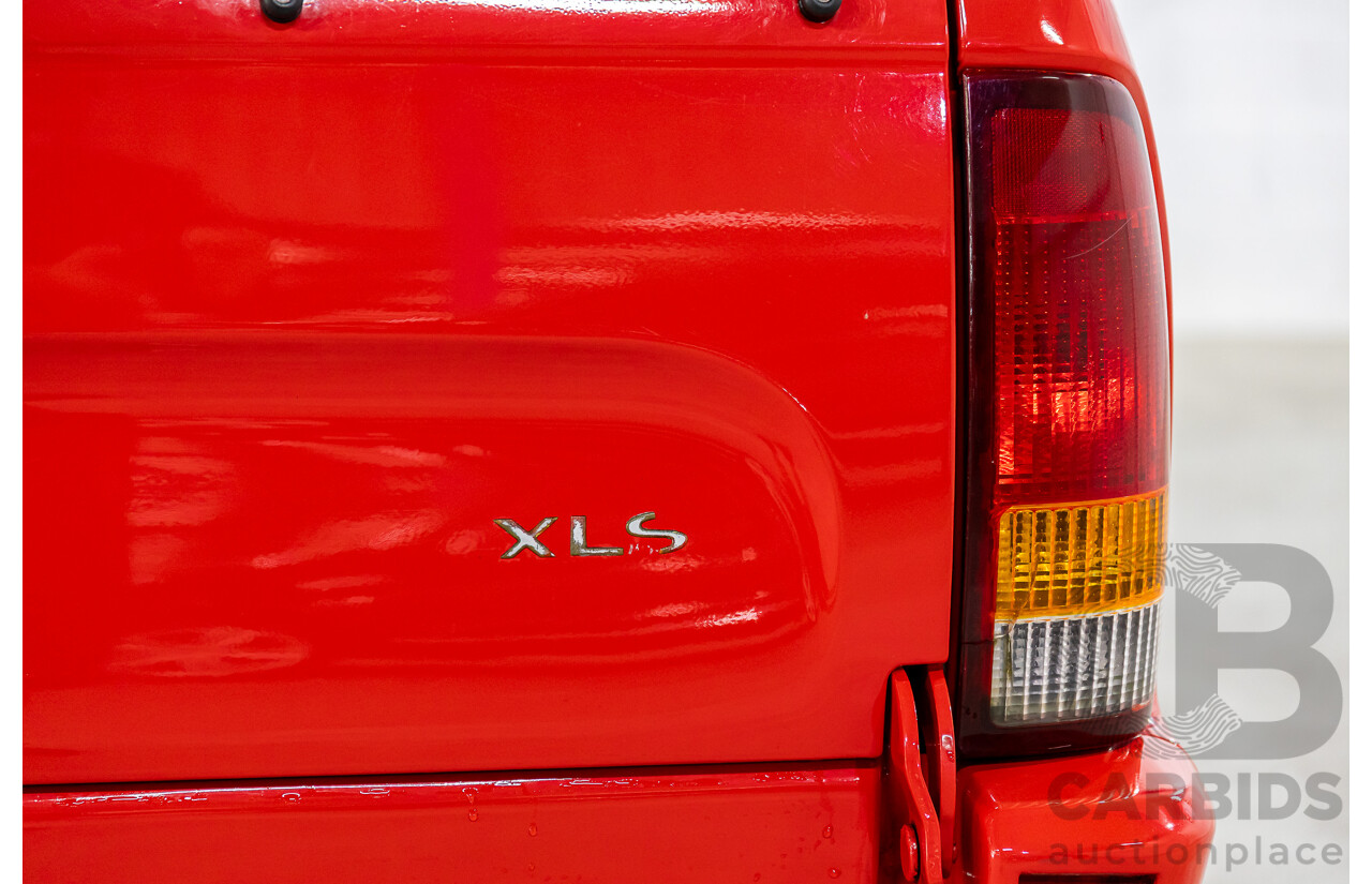 6/2006 Ford Falcon XLS BF Utility Super Cab Vixen Red 4.0L