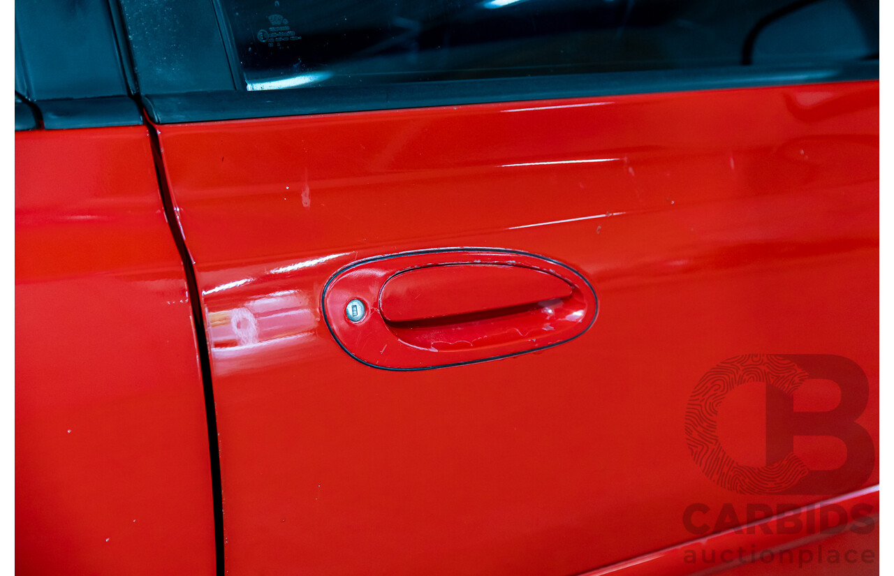 6/2006 Ford Falcon XLS BF Utility Super Cab Vixen Red 4.0L