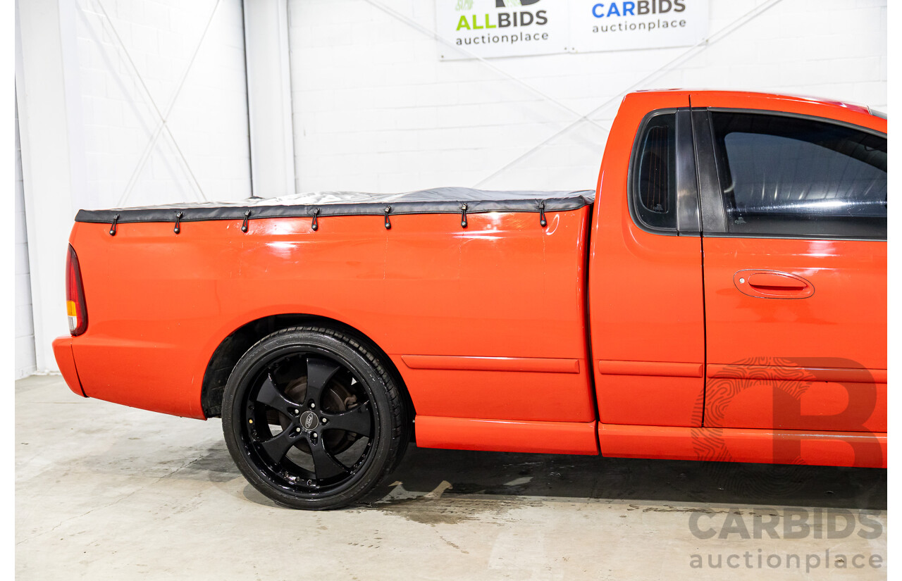 6/2006 Ford Falcon XLS BF Utility Super Cab Vixen Red 4.0L