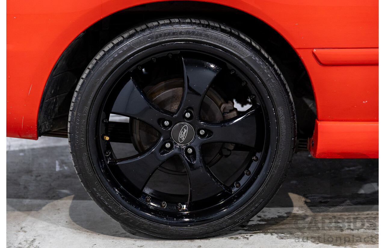 6/2006 Ford Falcon XLS BF Utility Super Cab Vixen Red 4.0L