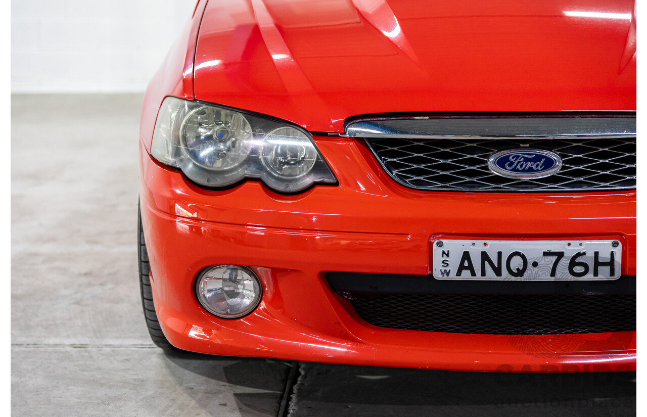 6/2006 Ford Falcon XLS BF Utility Super Cab Vixen Red 4.0L