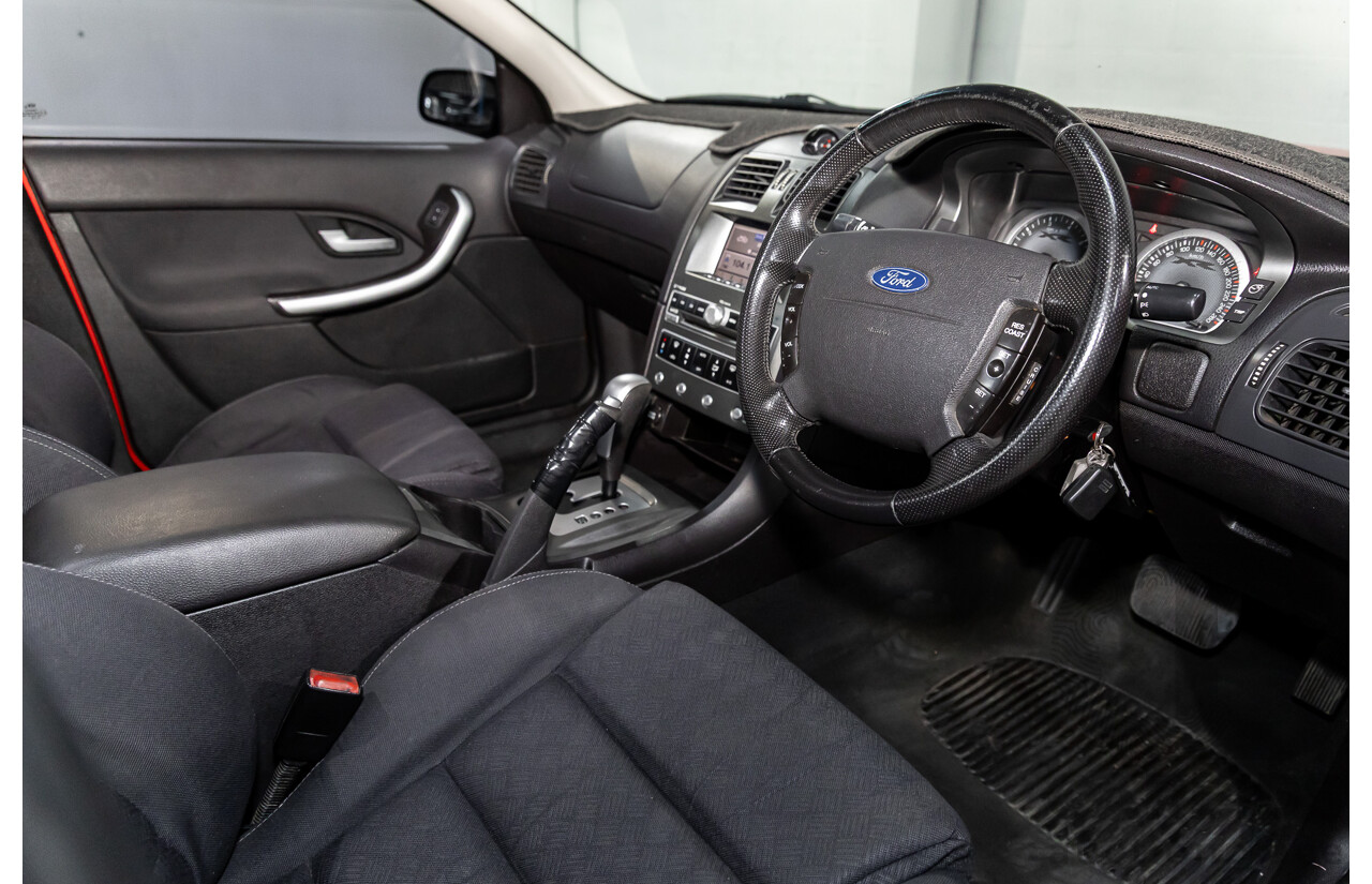 6/2006 Ford Falcon XLS BF Utility Super Cab Vixen Red 4.0L