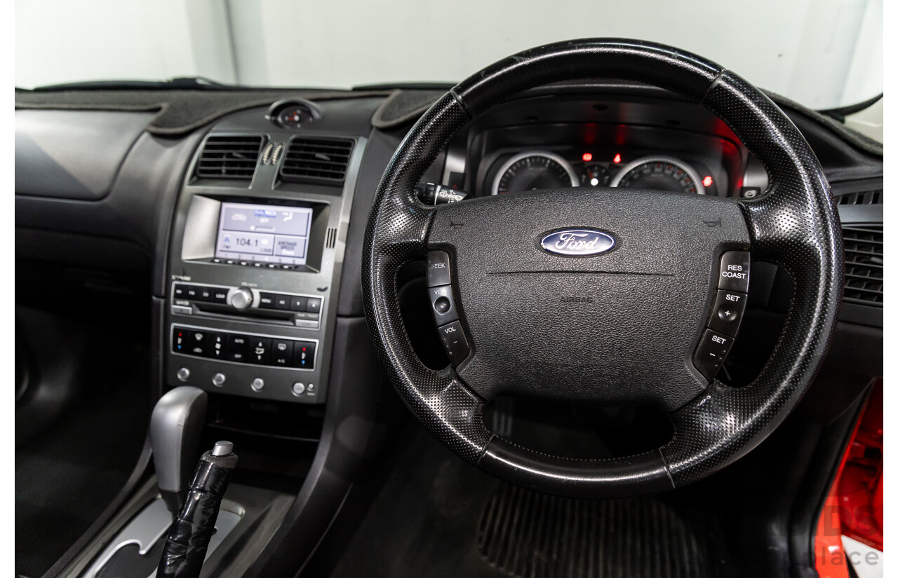 6/2006 Ford Falcon XLS BF Utility Super Cab Vixen Red 4.0L