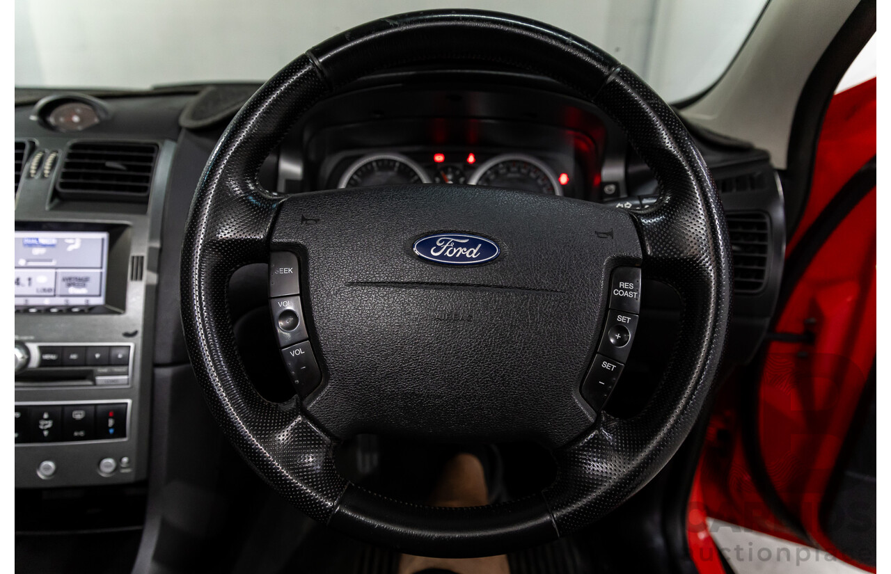 6/2006 Ford Falcon XLS BF Utility Super Cab Vixen Red 4.0L