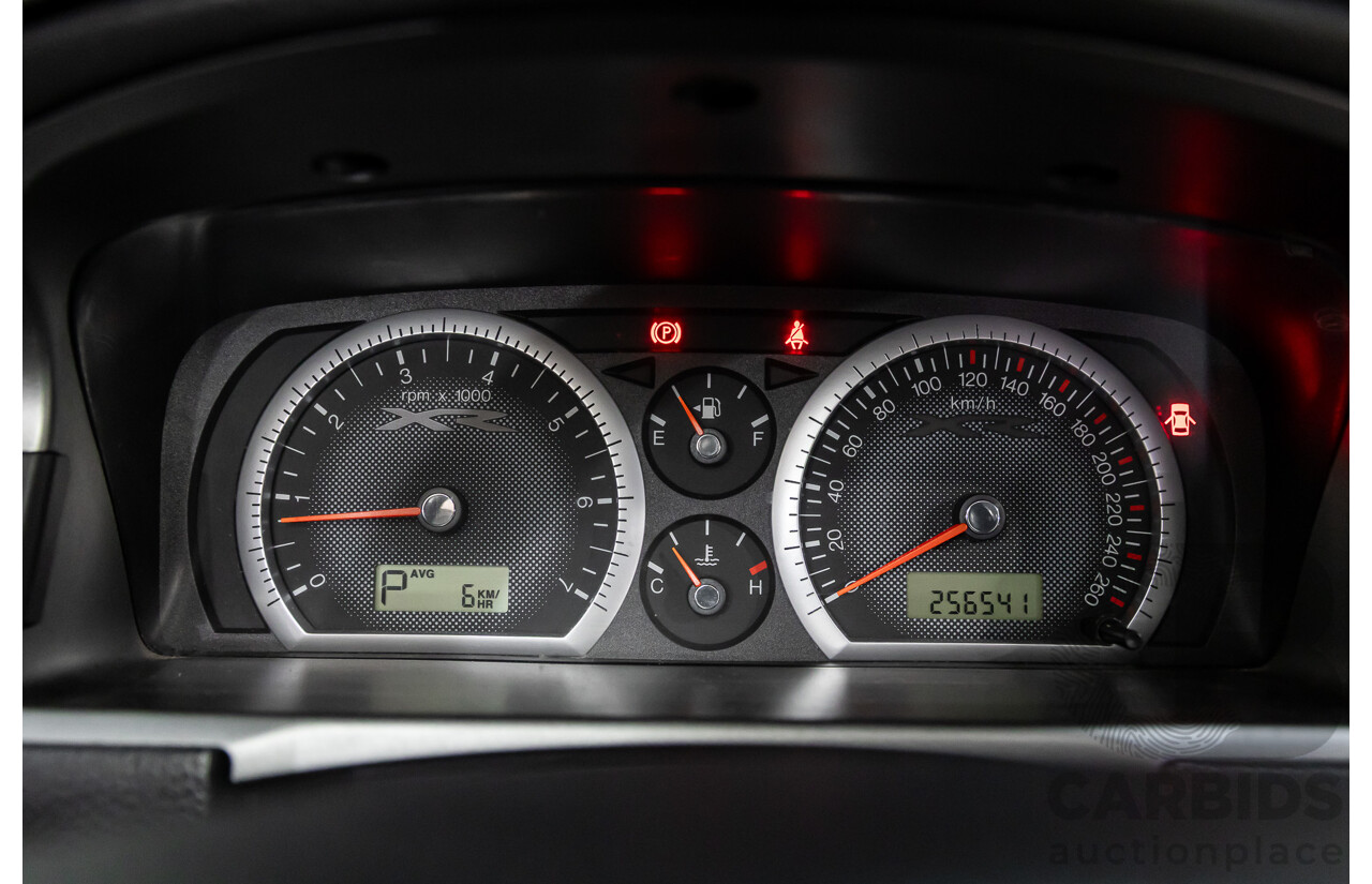 6/2006 Ford Falcon XLS BF Utility Super Cab Vixen Red 4.0L