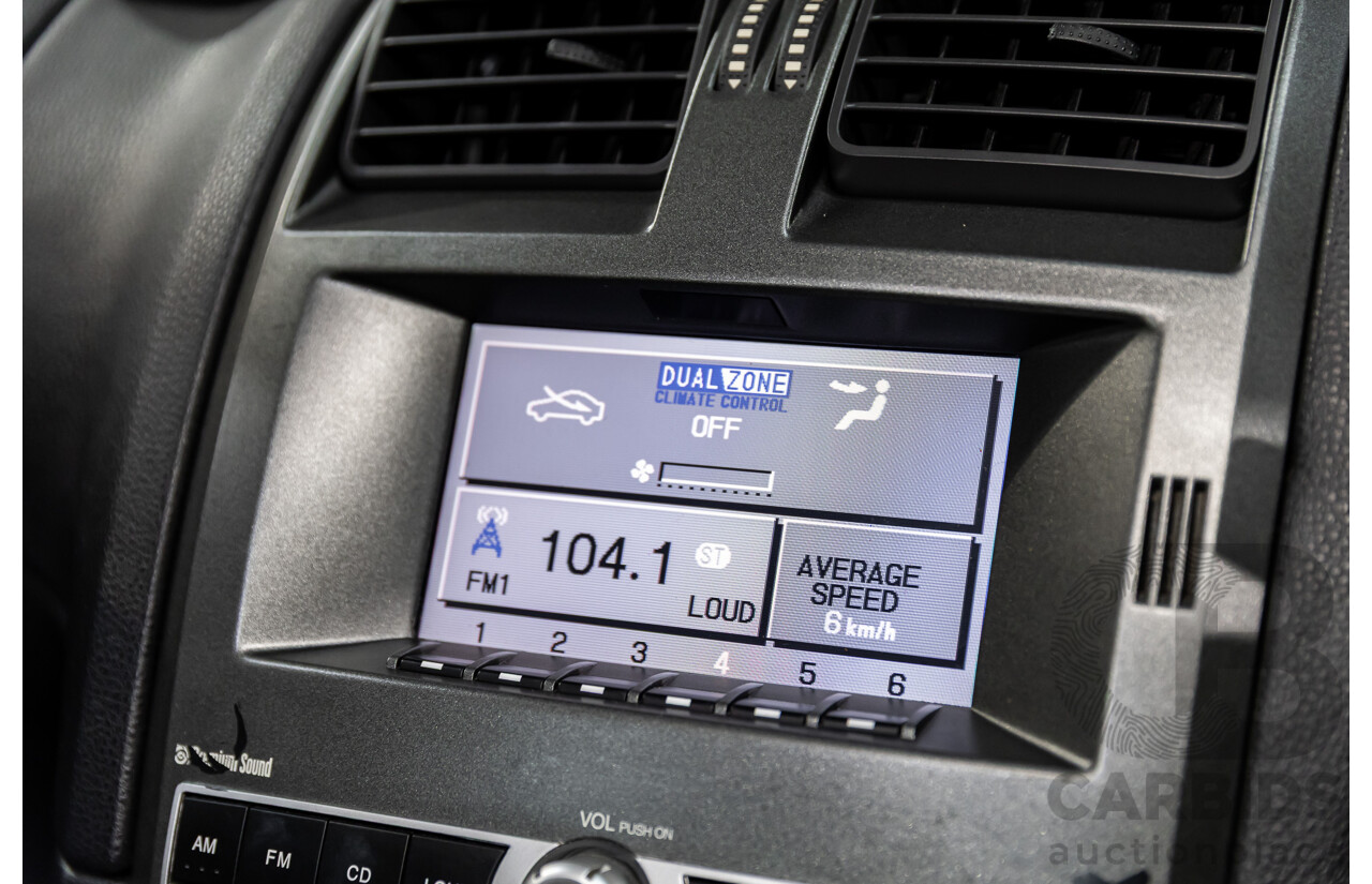 6/2006 Ford Falcon XLS BF Utility Super Cab Vixen Red 4.0L