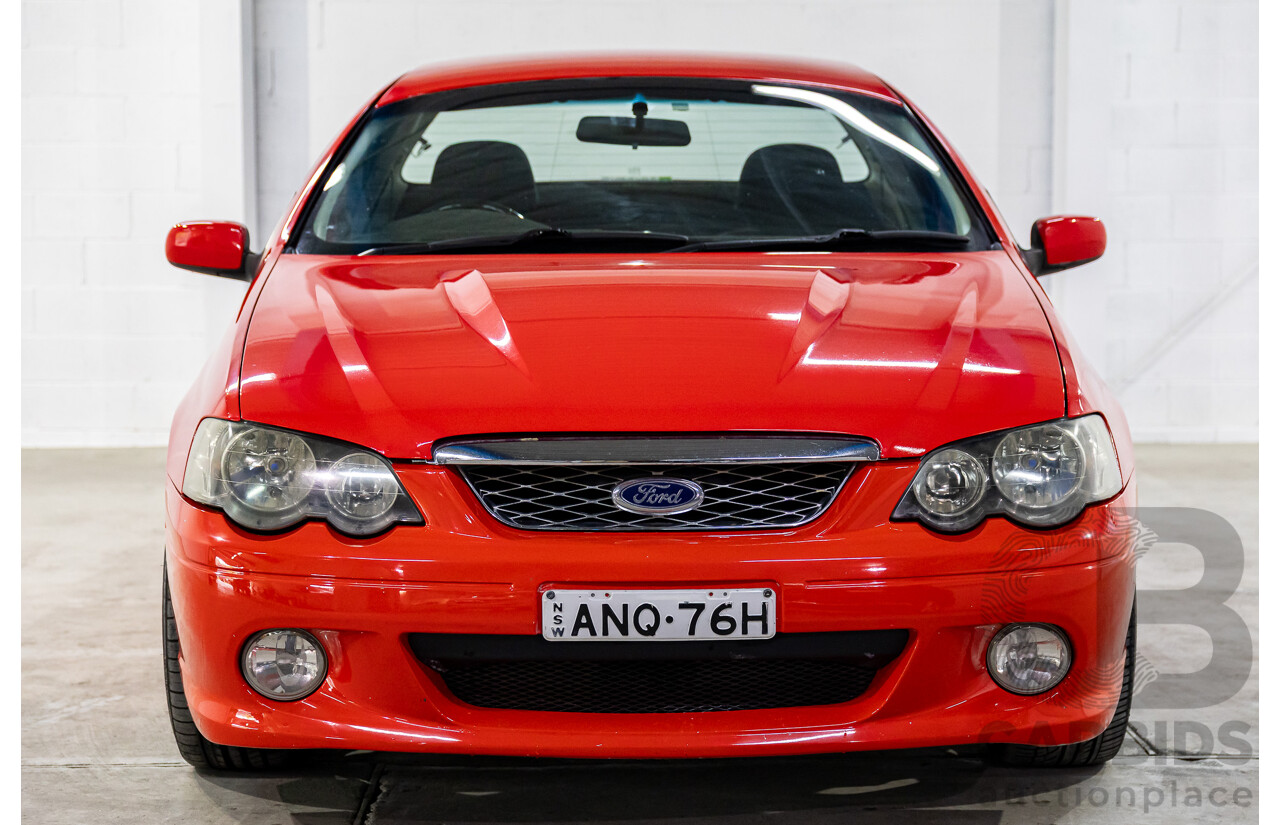 6/2006 Ford Falcon XLS BF Utility Super Cab Vixen Red 4.0L