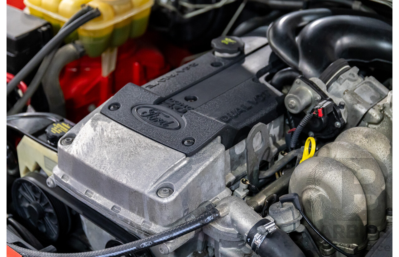 6/2006 Ford Falcon XLS BF Utility Super Cab Vixen Red 4.0L