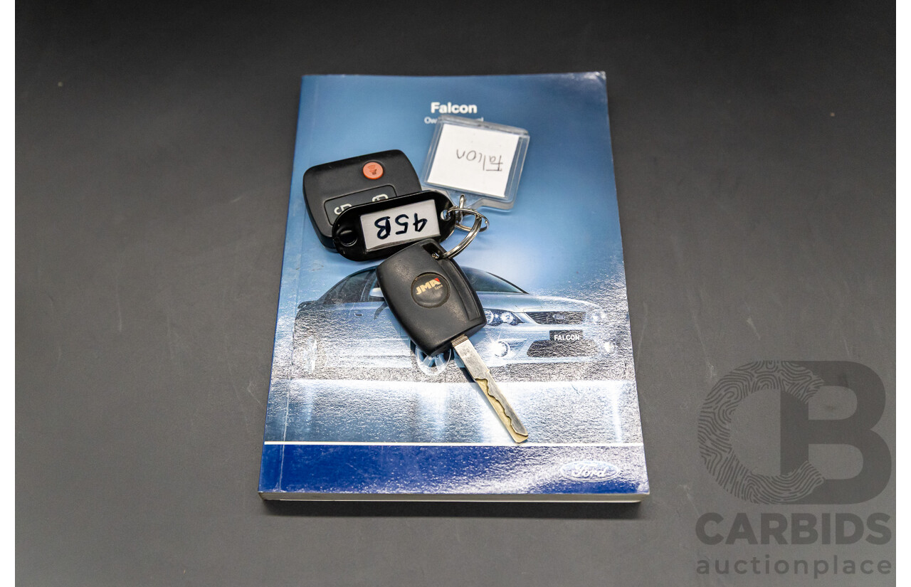 6/2006 Ford Falcon XLS BF Utility Super Cab Vixen Red 4.0L