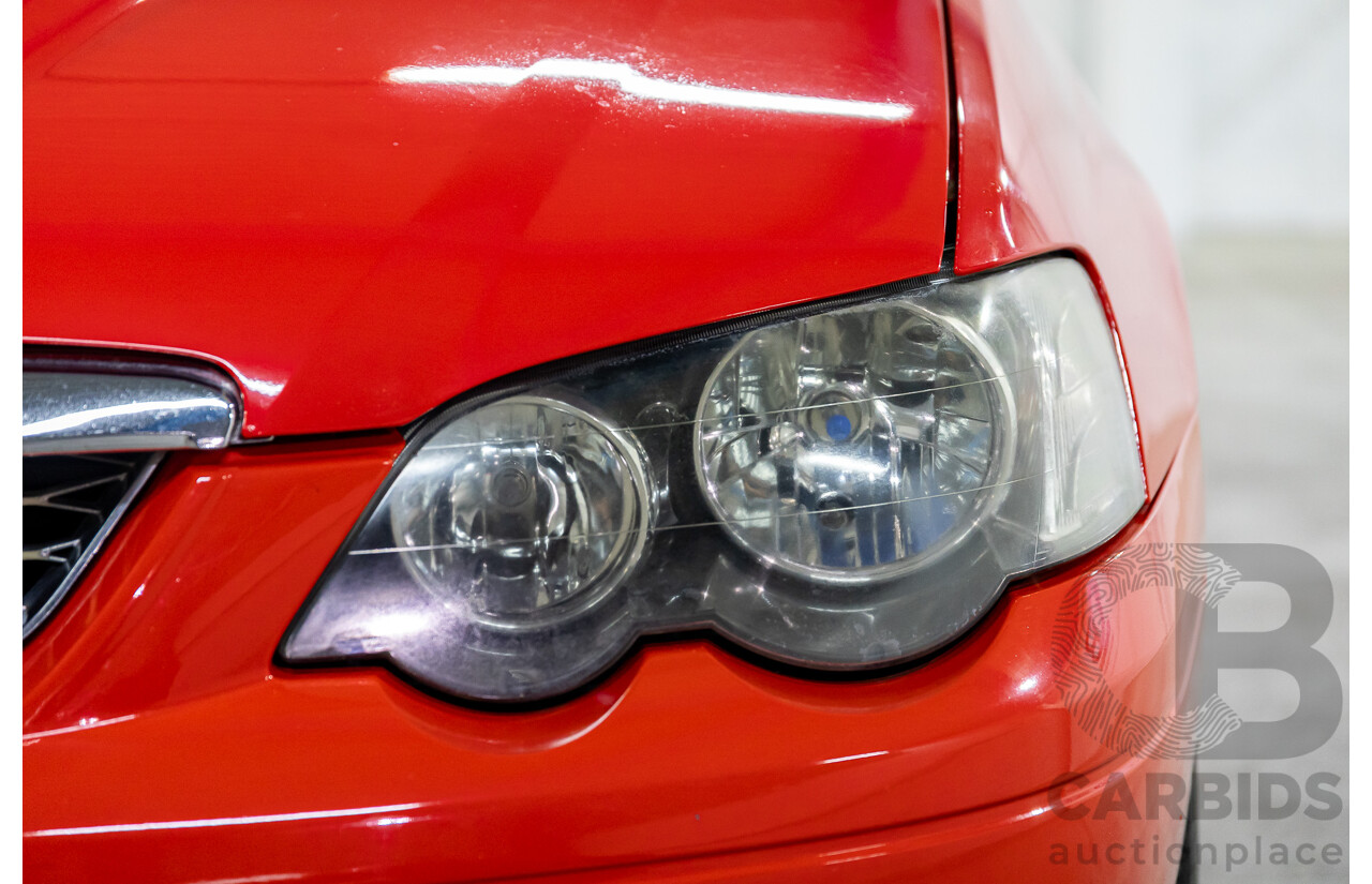 6/2006 Ford Falcon XLS BF Utility Super Cab Vixen Red 4.0L