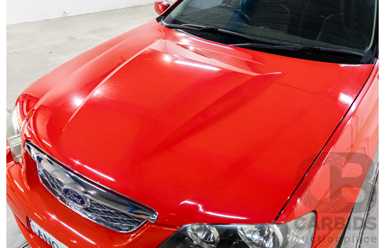 6/2006 Ford Falcon XLS BF Utility Super Cab Vixen Red 4.0L