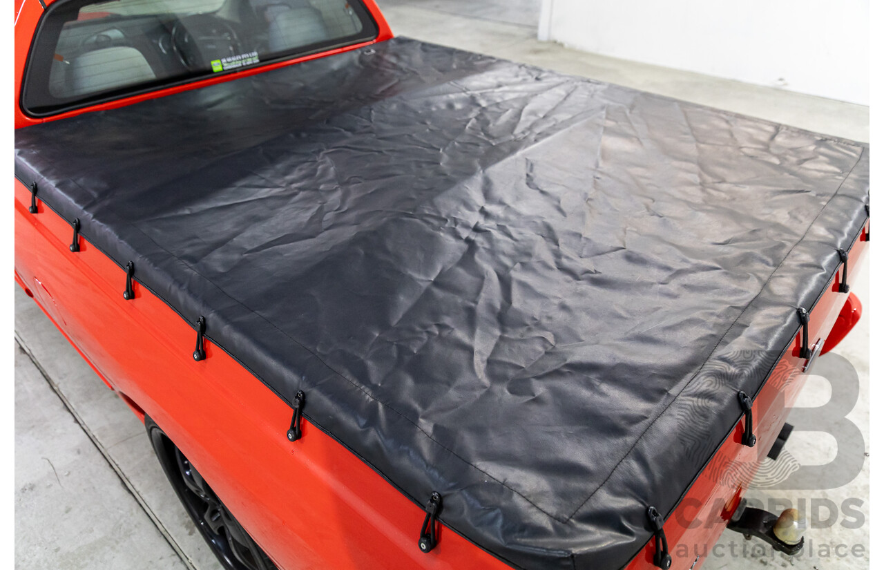 6/2006 Ford Falcon XLS BF Utility Super Cab Vixen Red 4.0L