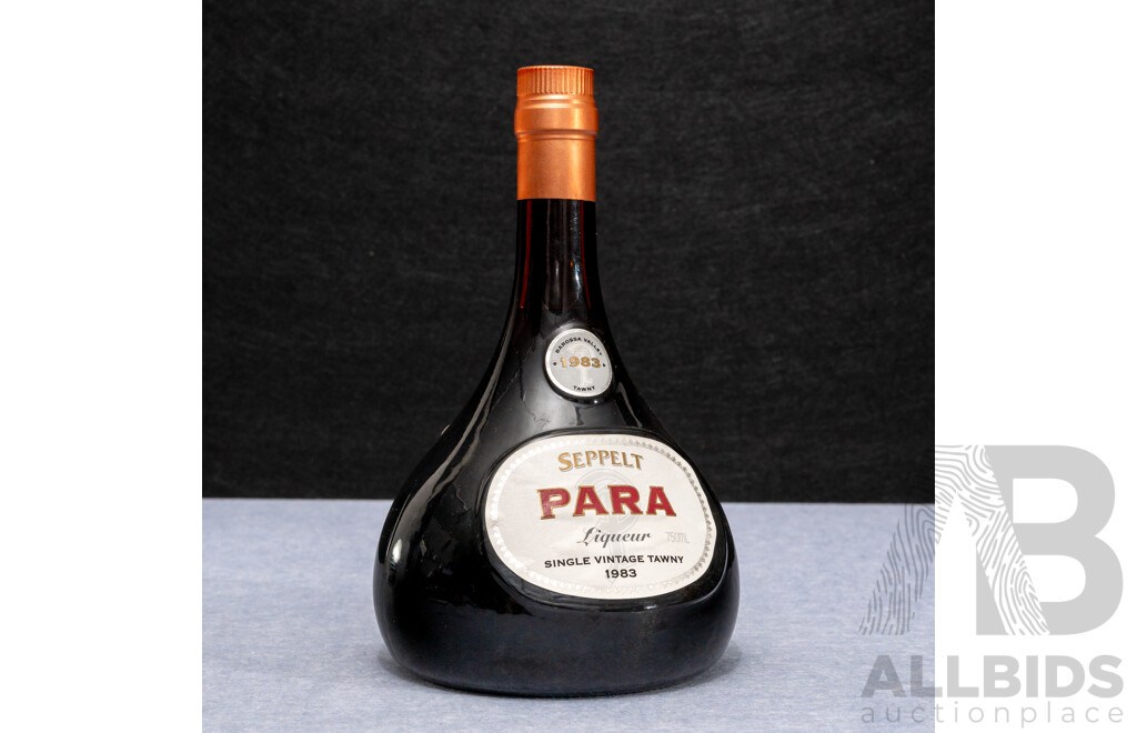 Seppelt Para Liqueur Single Vintage Tawny 1983