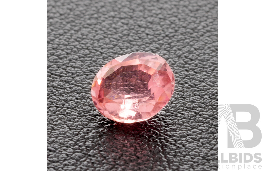 Rubellite Tourmaline, Natural pink Oval Cut Gemstone, 1.40ct