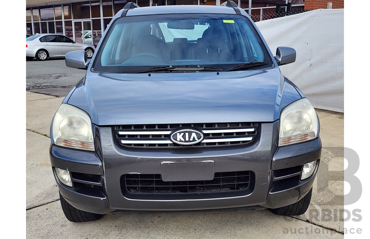 7/2005 Kia Sportage (4x4) KM 4d Wagon Silver 2.7L