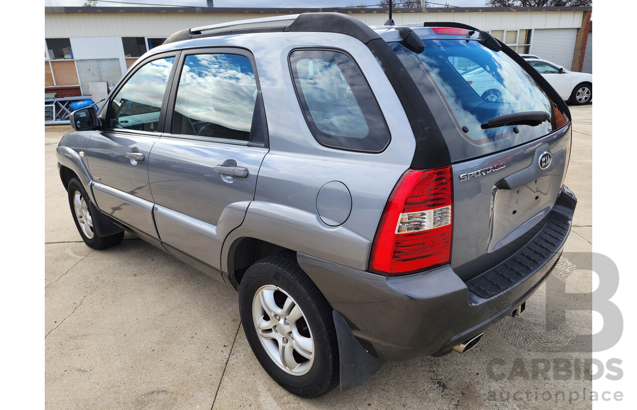 7/2005 Kia Sportage (4x4) KM 4d Wagon Silver 2.7L