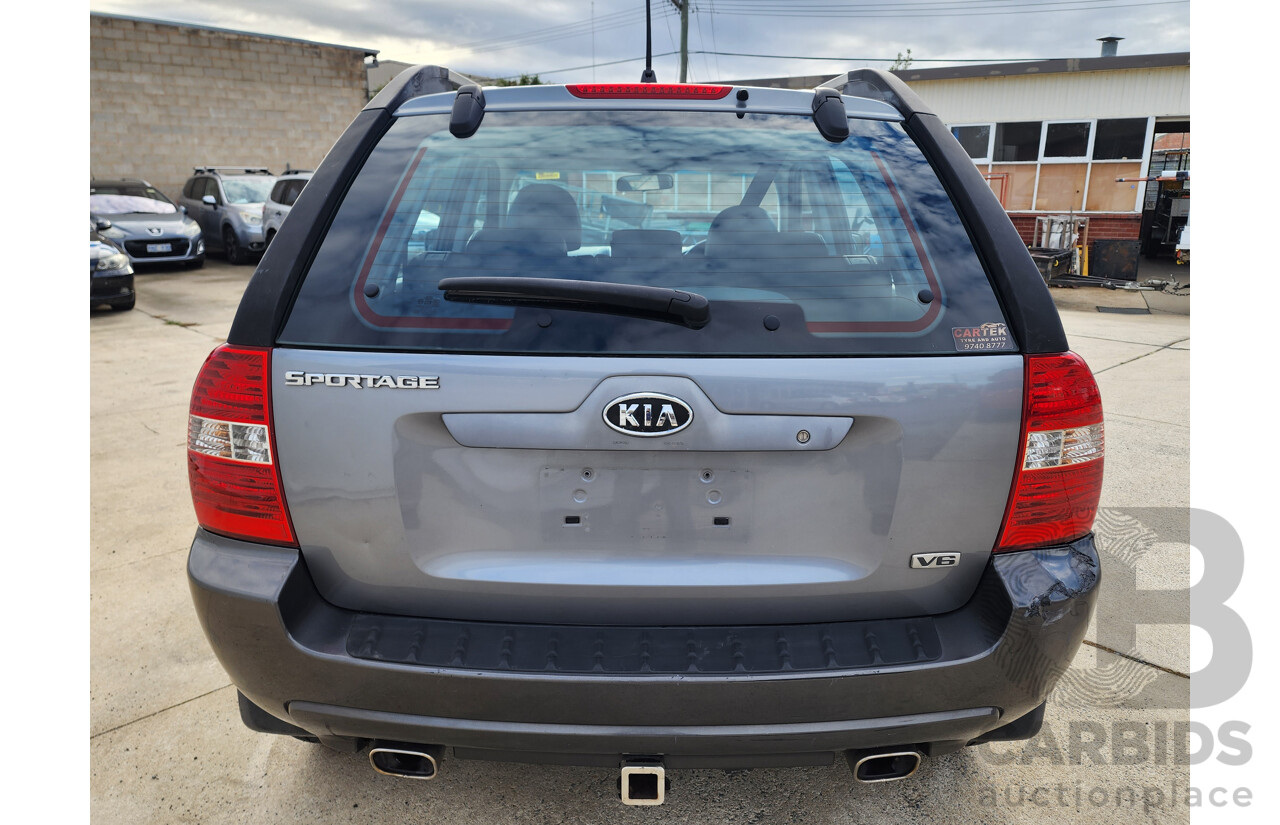 7/2005 Kia Sportage (4x4) KM 4d Wagon Silver 2.7L