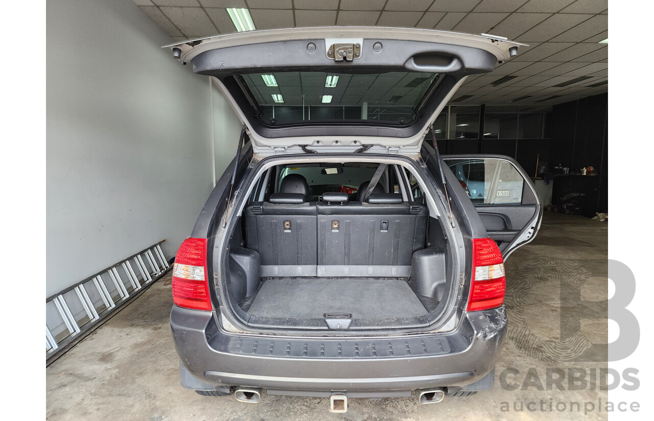 7/2005 Kia Sportage (4x4) KM 4d Wagon Silver 2.7L