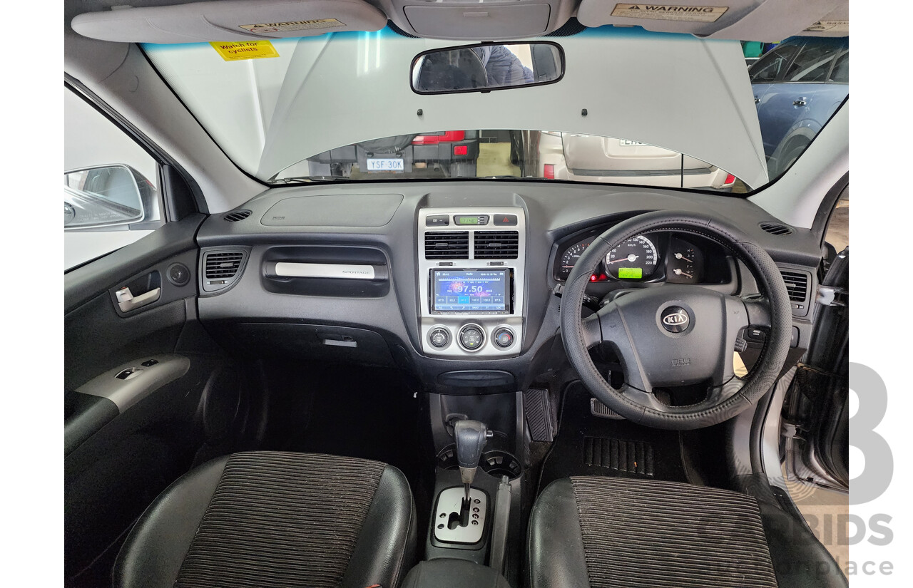 7/2005 Kia Sportage (4x4) KM 4d Wagon Silver 2.7L