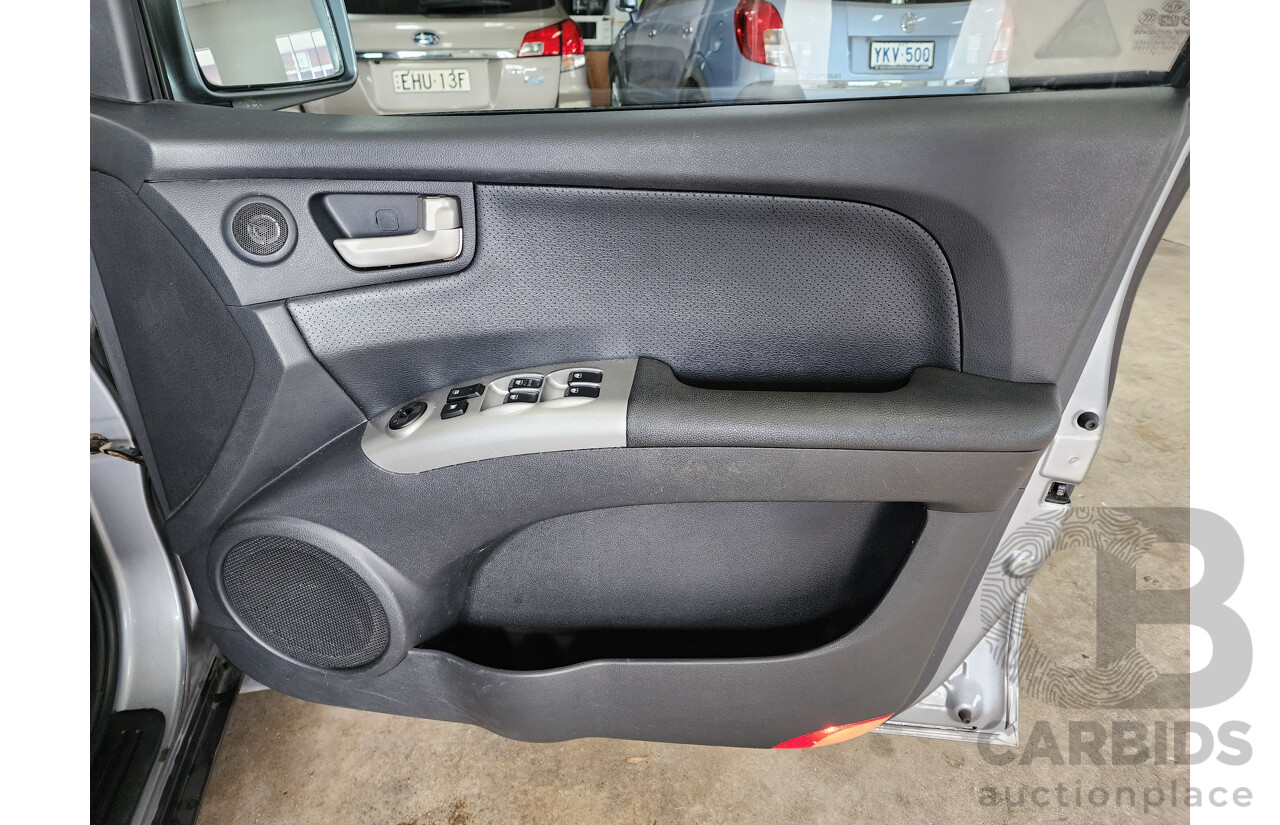 7/2005 Kia Sportage (4x4) KM 4d Wagon Silver 2.7L