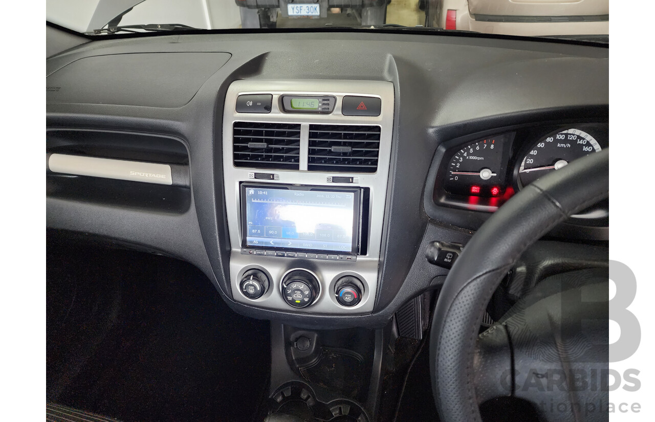 7/2005 Kia Sportage (4x4) KM 4d Wagon Silver 2.7L