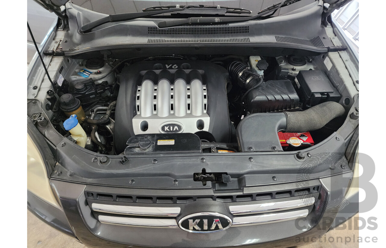 7/2005 Kia Sportage (4x4) KM 4d Wagon Silver 2.7L