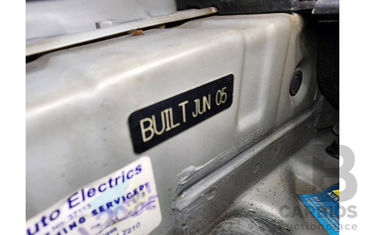 7/2005 Kia Sportage (4x4) KM 4d Wagon Silver 2.7L