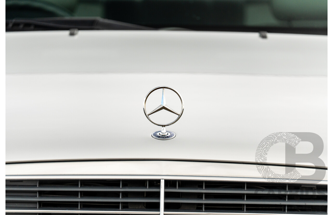 7/1998 Mercedes Benz C43 AMG W202 4d Saloon Zircon Silver Metallic V8 4.3L