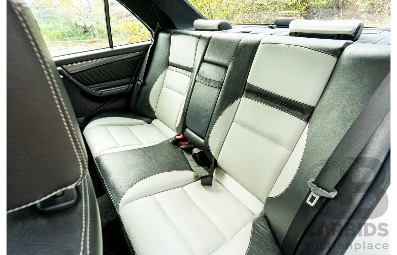 7/1998 Mercedes Benz C43 AMG W202 4d Saloon Zircon Silver Metallic V8 4.3L