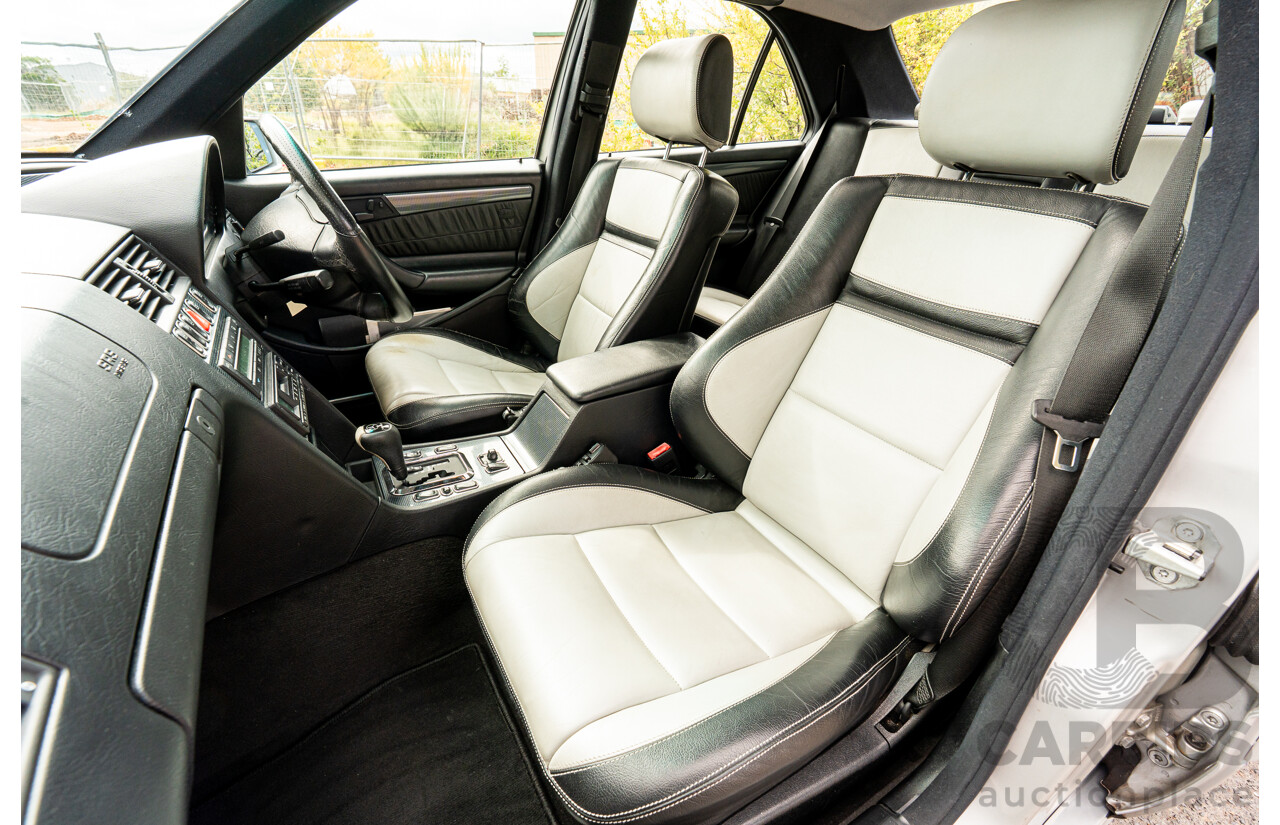 7/1998 Mercedes Benz C43 AMG W202 4d Saloon Zircon Silver Metallic V8 4.3L